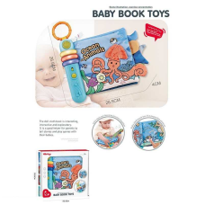 М’яка музична книжечка 6075 (24) на батарейках, мелодії, режими гучності, підсвітка, м“які сторінки, 5 сторінок, шелесткі елементи, в коробці