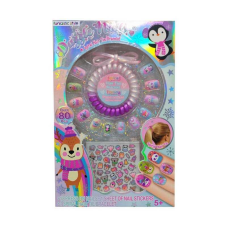 Нігті 231 A (192) накладні нігті, наліпки для нігтів, резинка для волосся, в коробці