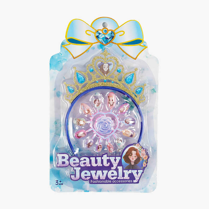 Нігті JDL 212-1 (384/2) 12 накладних нігтів, обруч для волосся, на листі