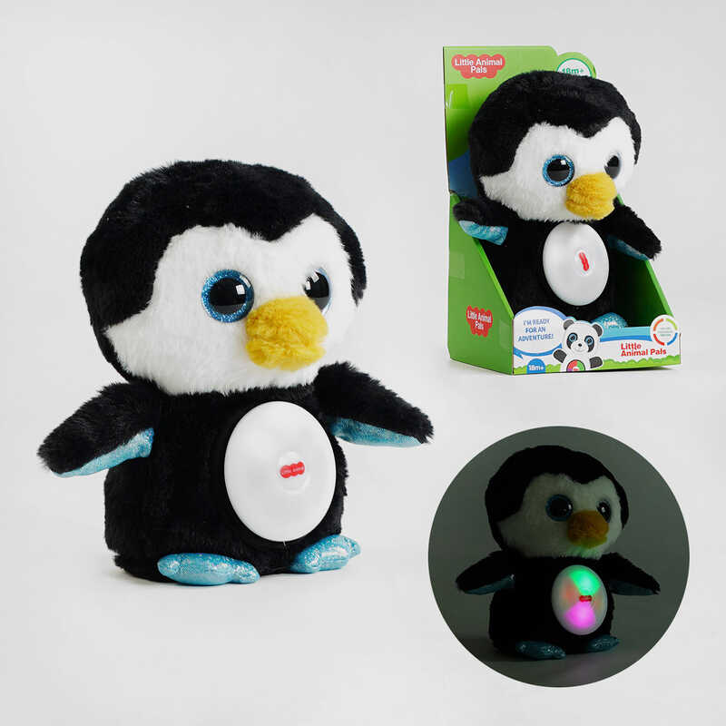 Нічник 1918-1 (24) “Пінгвін“, підсвічування, колискові, оченята з глітерним напиленням, у коробці Нічник 1918-1 (24) “Пінгвін“, підсвічування, колискові, оченята з глітерним напиленням, у коробці