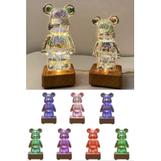 Нічник C 67111 (20) висота 20 см, від мережі, проєкція, в коробці, ВИДАЄТЬСЯ ТІЛЬКИ МІКС КОЛЬОРІВ