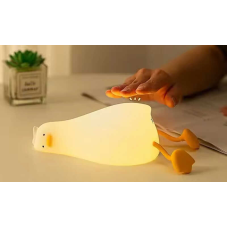 Нічник C 71561 (108) 7 кольорів підсвічування, USB Type-C, таймер, силіконовий, в коробці