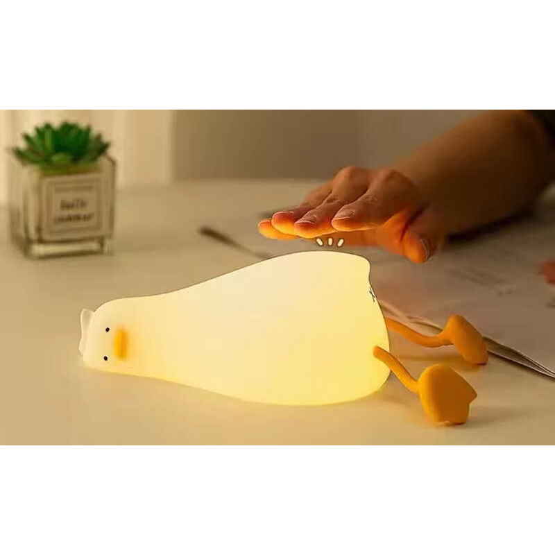 Нічник C 71561 (108) 7 кольорів підсвічування, USB Type-C, таймер, силіконовий, в коробці Нічник C 71561 (108) 7 кольорів підсвічування, USB Type-C, таймер, силіконовий, в коробці