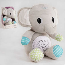 Нічник FM 666-27 (18) “Слоненя“, проєктор зоряного неба, колискові, звуки природи, таймер, в коробці