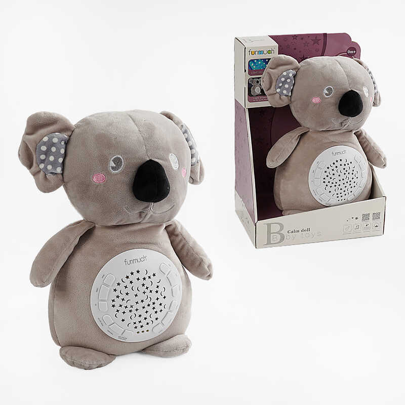 Нічник FM 666-30 (24) “Коала“, проєктор зоряного неба, колискові, звуки природи, таймер, в коробці Нічник FM 666-30 (24) “Коала“, проєктор зоряного неба, колискові, звуки природи, таймер, в коробці