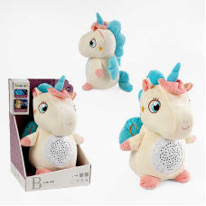 Нічник FM 666-31 (24) “Єдиноріг“, проєктор зоряного неба, колискові, звуки природи, таймер, в коробці