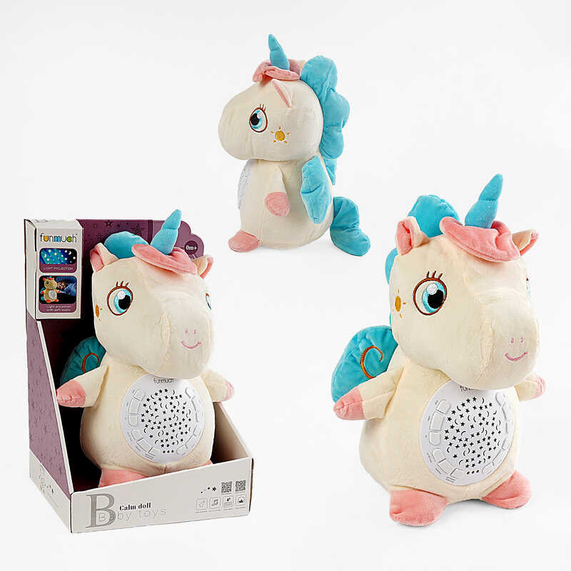 Нічник FM 666-31 (24) “Єдиноріг“, проєктор зоряного неба, колискові, звуки природи, таймер, в коробці