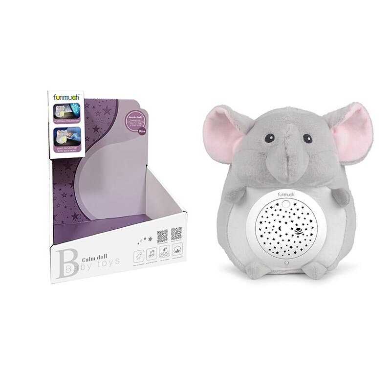 Нічник FM 666-39 (24) проєктор зоряного неба, мелодія, заводний механізм, в коробці