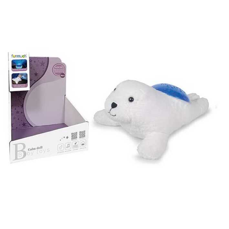 Нічник FM 666-58 (12) проєктор, мелодії, звуки природи, регульована гучність,  в коробці