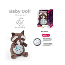 Нічник MBQ 661-11 A (18) “Єнот”, підсвічування, мелодії, проєктор, в коробці