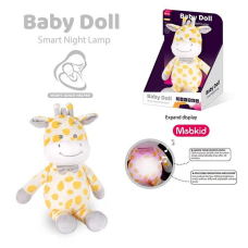 Нічник MBQ 665-6 (36) вбудований акумулятор, USB Type-C кабель, підсвічування, мелодії, нічник, таймер вимкнення, регулювання гучності, в коробці