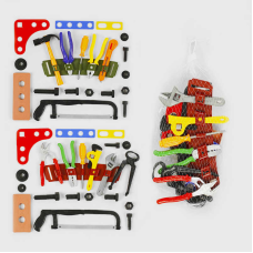 Набір інструментів 99510-3 (288/2) 2 види, 12 елементів, пояс, тренувальні бруски, у сітці