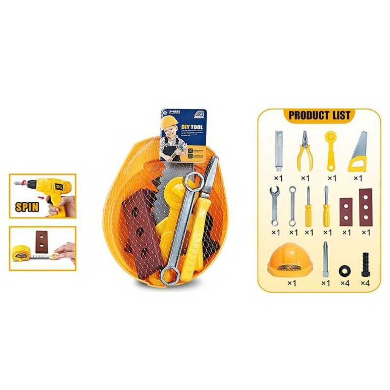 Набір інструментів MK 10-2 (80/2) 15 елементів, у сітці