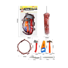 Набір інструментів NH 384 A (120/2) ніж, пила, молоток, сокира, ремінь, в пакеті