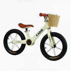 Велобіг “CORSO KIDDI“ LT-14104 (1) магнієва рама, колеса надувні резинові 14’’, алюмінієві обода, підставка для ніг, корзинка, в коробці