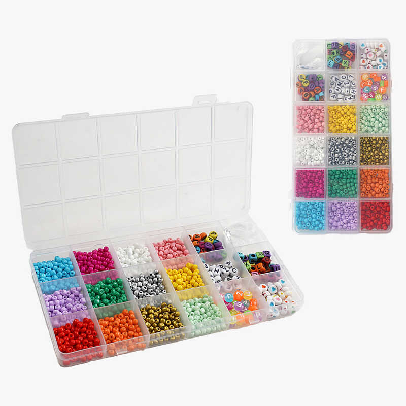 Набір бісеру 1185-10 (100/2) ліска, у боксі