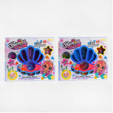 Набір бісеру 338-1045 /1046 (120/2) 2 види, “Мушля“, різні види намистин, ниточка, в коробці