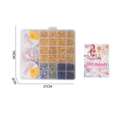 Набір бісеру H 26-13 (120/2) ліска, фурнітура, ножиці, в боксі