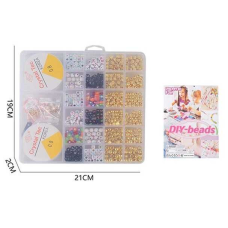 Набір бісеру H 26-14 (120/2) ліска, фурнітура, ножиці, в боксі