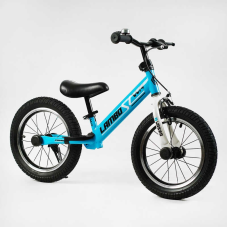 Велобіг “CORSO LAMBO“ LB-14802 (1) сталева рама, ручне гальмо, колеса надувні резинові 14’’, алюмінієві обода, підставка для ніг, підніжка, дзвоник