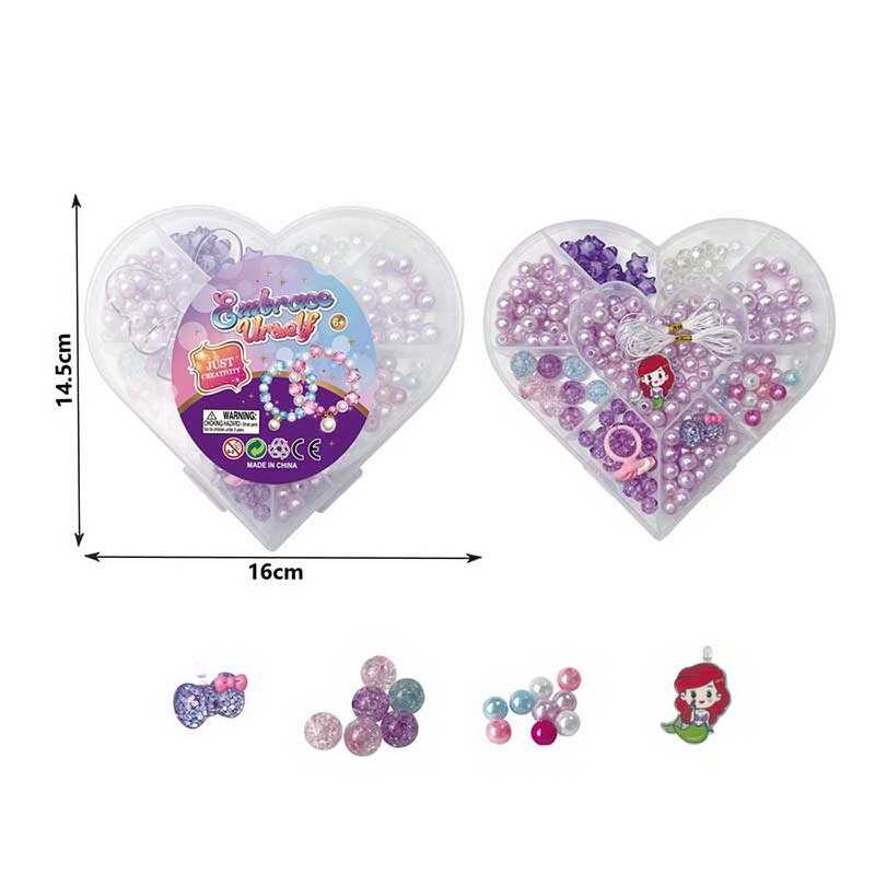 Набір бісеру N 089-4 A (168/2) бісер, каблучка, фігурки-підвіски, в боксі