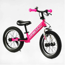 Велобіг “CORSO LAMBO“ LB-14962 (1) сталева рама, ручне гальмо, колеса надувні резинові 14’’, алюмінієві обода, підставка для ніг, підніжка, дзвоник