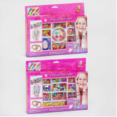 Набір бісеру для прикрас 338-902 /903/905 (72/2) 2 види, 9 видів намистин, в коробці