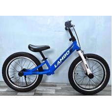 Велобіг “CORSO LAMBO“ LB-16820 (1) сталева рама, ручне гальмо, колеса надувні резинові 16’’, алюмінієві обода, підніжка, дзвоник