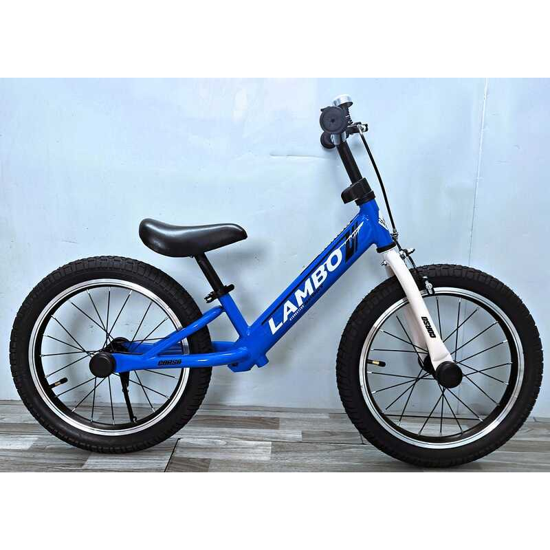 Велобіг “CORSO LAMBO“ LB-16820 (1) сталева рама, ручне гальмо, колеса надувні резинові 16’’, алюмінієві обода, підніжка, дзвоник