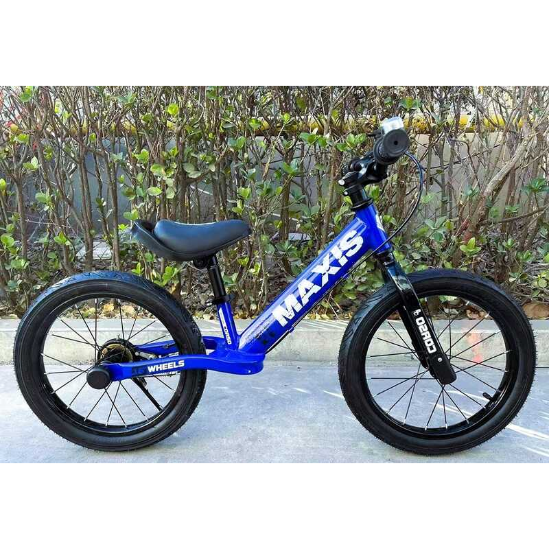 Велобіг “CORSO MAXIS“ MX-27302 (1) сталева рама, ручне заднє гальмо, колеса надувні резинові 16’’, підніжка, дзвоник