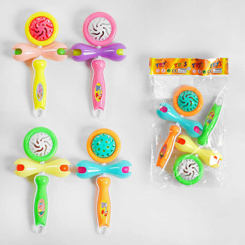 Набір брязкалець LD 8-13 (288/2) 2 види, 2 штуки в пакеті Набір брязкалець LD 8-13 (288/2) 2 види, 2 штуки в пакеті