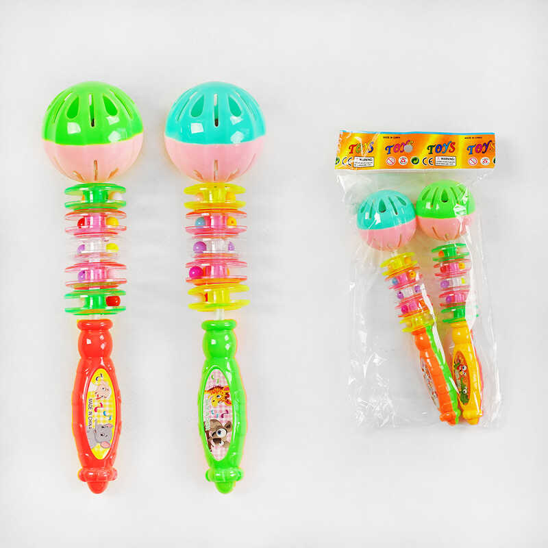 Набір брязкалець LD 8-6 (252) 2 штуки, у пакеті