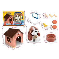 Набір ветеринара 905-1 (24) м“яка іграшка, картонний будиночок, аксесуари, в коробці
