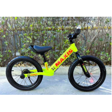 Велобіг “CORSO MAXIS“ MX-65049 (1) сталева рама, ручне заднє гальмо, колеса надувні резинові 16’’, підніжка, дзвоник