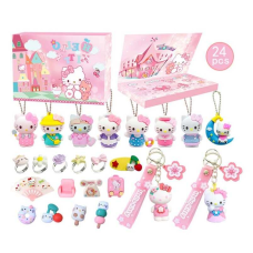 Набір героїв GL 61 (36) адвент-календар, 24 комірки, фігурки героїв, аксесуари, брелоки, в коробці