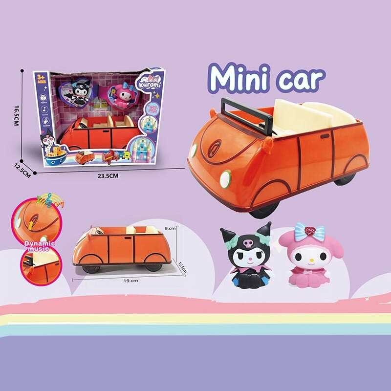 Набір героїв YQ 500 (48/2) 2 фігурки героїв, машинка, на батарейках, музика, в коробці