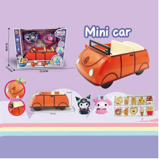 Набір героїв YQ 501 (48/2) розмір машинки - 19х12.5х9 см, 2 герої, аксесуари, мелодія, на батарейках, в коробці