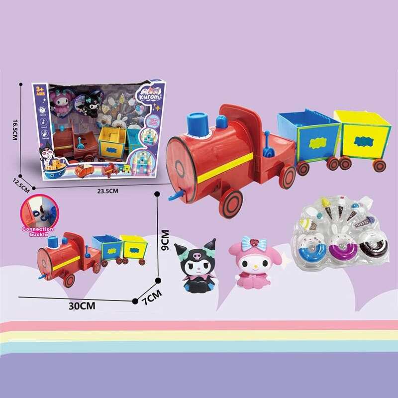 Набір героїв YQ 520 (48/2) розмір потяга - 30х7х9 см, локомотив, 2 вагончики, 2 герої, аксесуари, в коробці Набір героїв YQ 520 (48/2) розмір потяга - 30х7х9 см, локомотив, 2 вагончики, 2 герої, аксесуари, в коробці