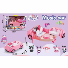 Набір героїв YQ 8102 (36/2) машинка трансформується, 5 фігурок героїв, підсвічування, пісня англ. мовою, рухомі деталі, в коробці