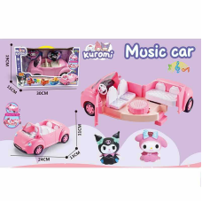 Набір героїв YQ 8103 (36/2) машинка трансформується, 2 фігурки героїв, підсвічування, пісня англ. мовою, рухомі деталі, в коробці