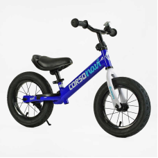 Велобіг “CORSO Navi“ NV-12645 (1) сталева рама, колесо 12“, надувні колеса, підніжка, підставка для ніг, дзвіночок