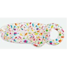 Intex Басейн 59460 NP “Зірки“ (12) Коло, дитяче, 2 кільця, кольоровий з набором, розміром 122х25см, 150л, від 2-х років