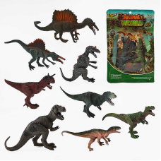 Набір динозаврів NY 203 B (96/2) “Світ динозаврів”, 8 фігурок, у пакеті