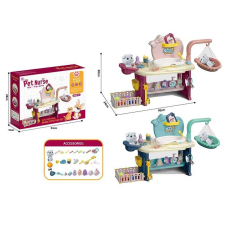 Набір для догляду за улюбленцями HL 4 (12) 2 види, 75 елементів, підсвічування, мелодії, фігурка собачки, в коробці