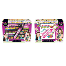 Набір для зачісок MBK 207 A (24/2) 8 видів намистин, 2 види кріплень, приладдя, 5 ниток, в коробці