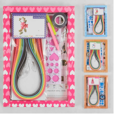 Набір для квілінгу С 37116 (96) 4 види, в коробці, ВИДАЄТЬСЯ ТІЛЬКИ МІКС ВИДІВ