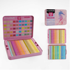 Набір для малювання C 69091 (24) 50 кольорових олівців, у металевому боксі