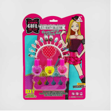 Набір для манікюру J 604 (180/2) тіпси, лаки, на листі