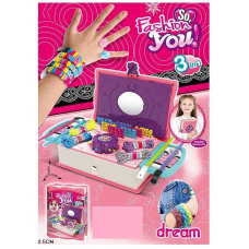 Набір для плетіння KL 7525 / 7525 A (48/2) силіконові основи, станок для плетіння, шнурівка, маркери, міні-дошка, органайзер, в коробці