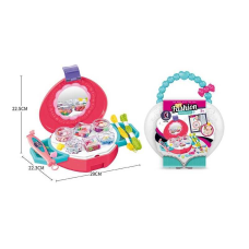 Набір для плетіння KL 7788 (60/2), нитки, 2 заколки, 2 кільця, 6 наборів бусин, наліпки, станок для плетіння, дзеркало, у сумці